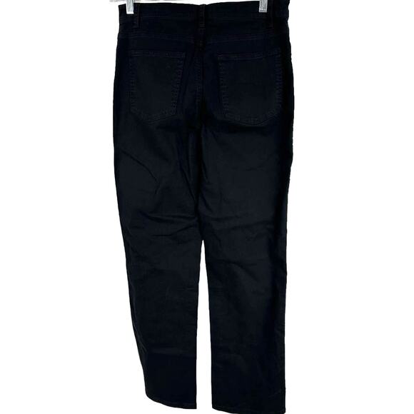 Eileen Fisher NWOT Organic Cotton Denim Straight Ankle Jean Slim Fit Size 8 - Picture 4 of 9